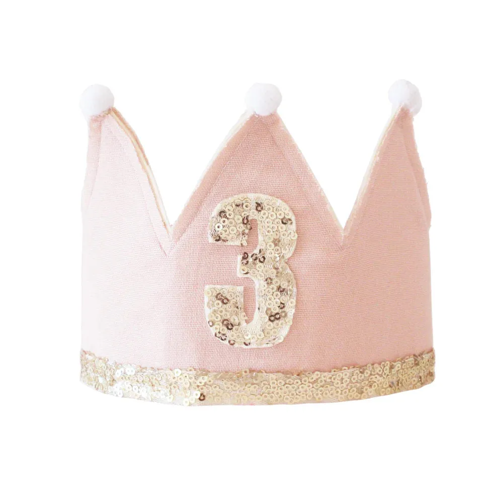 3rd Birthday Crown - 2 Colors