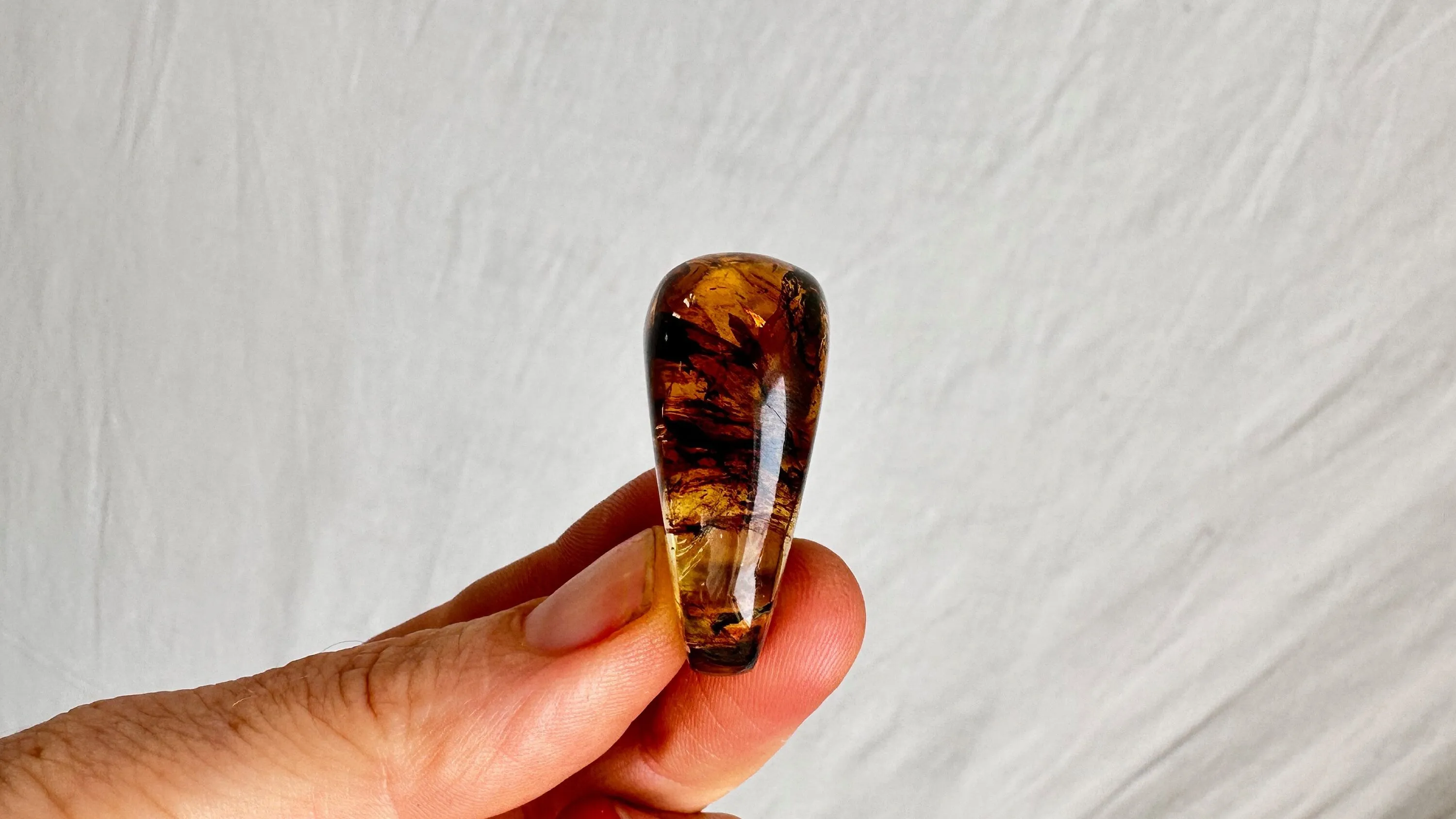 Amber Ring. Gorgeous. Size 5.5. 0812