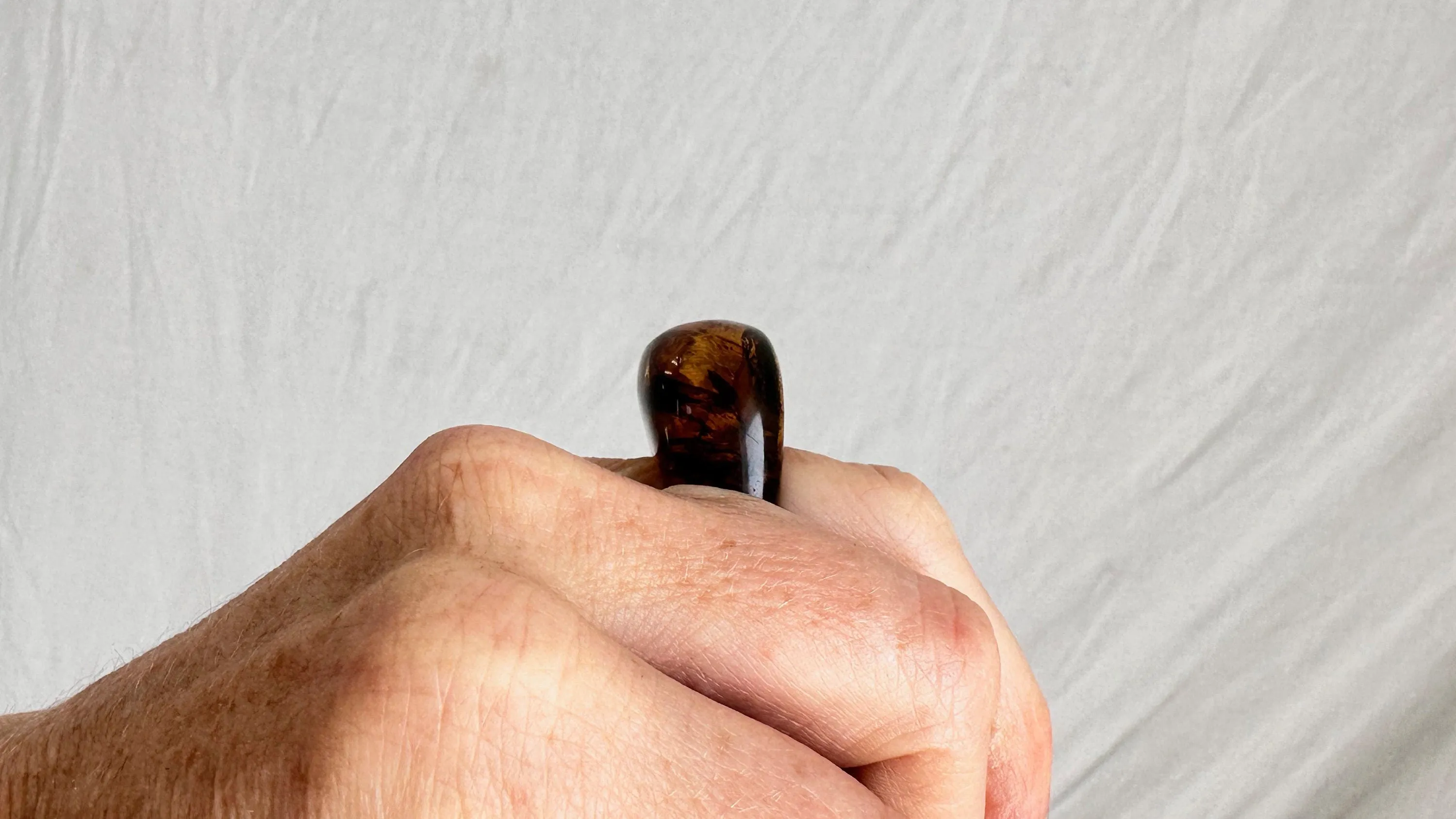 Amber Ring. Gorgeous. Size 5.5. 0812
