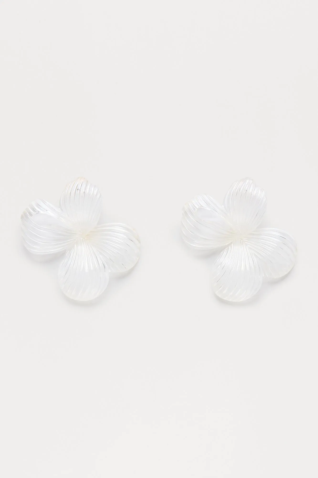 Angelic Garden Earrings - Clear