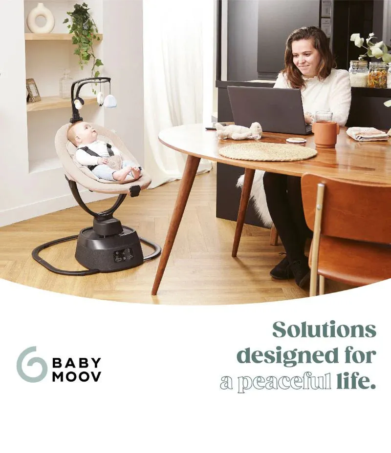 Babymoov Baby Swing Swoon Evolution Connect - Mocca