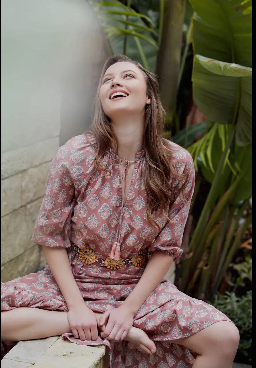 Block Printed | Cotton Dress| Kaishori
