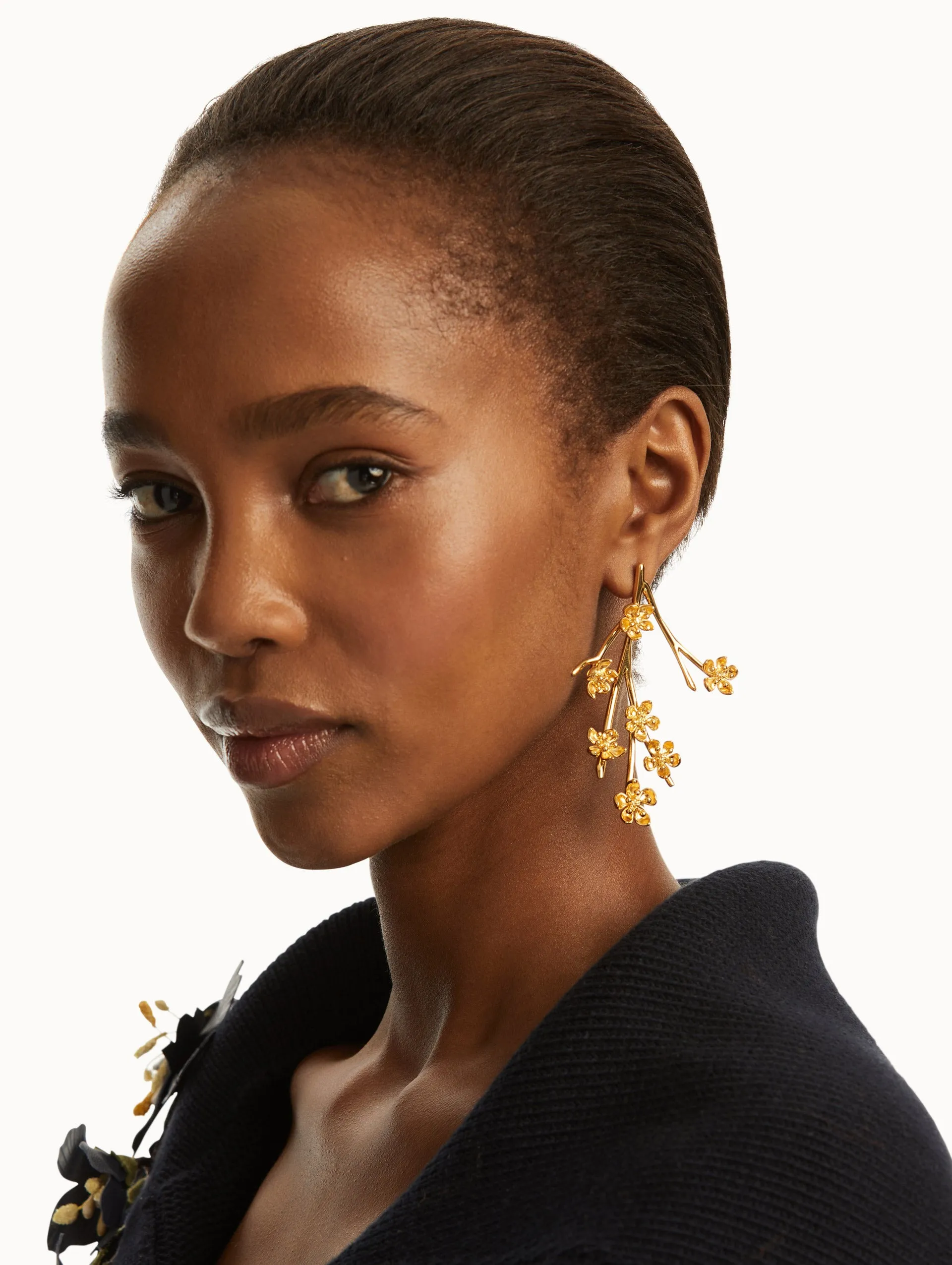 Cherry Blossom Branch Earrings