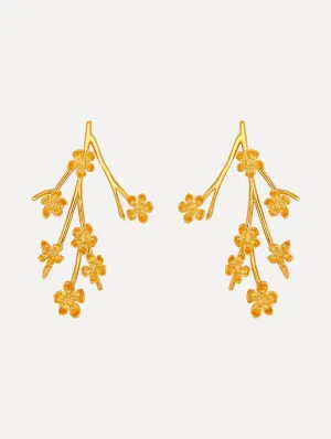 Cherry Blossom Branch Earrings