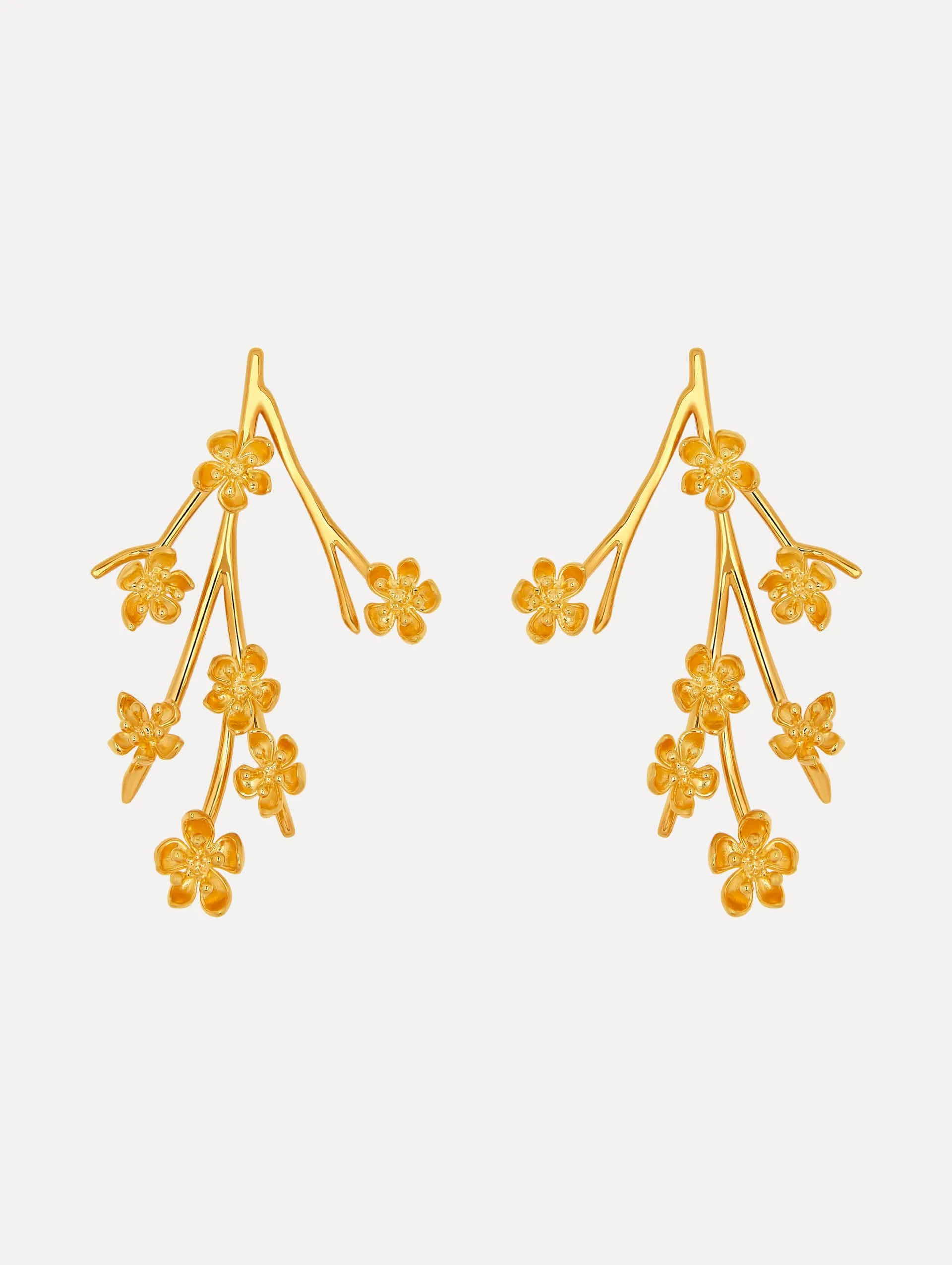 Cherry Blossom Branch Earrings