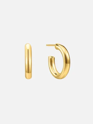 Chrissy Hoops Sterling 925 - Gold