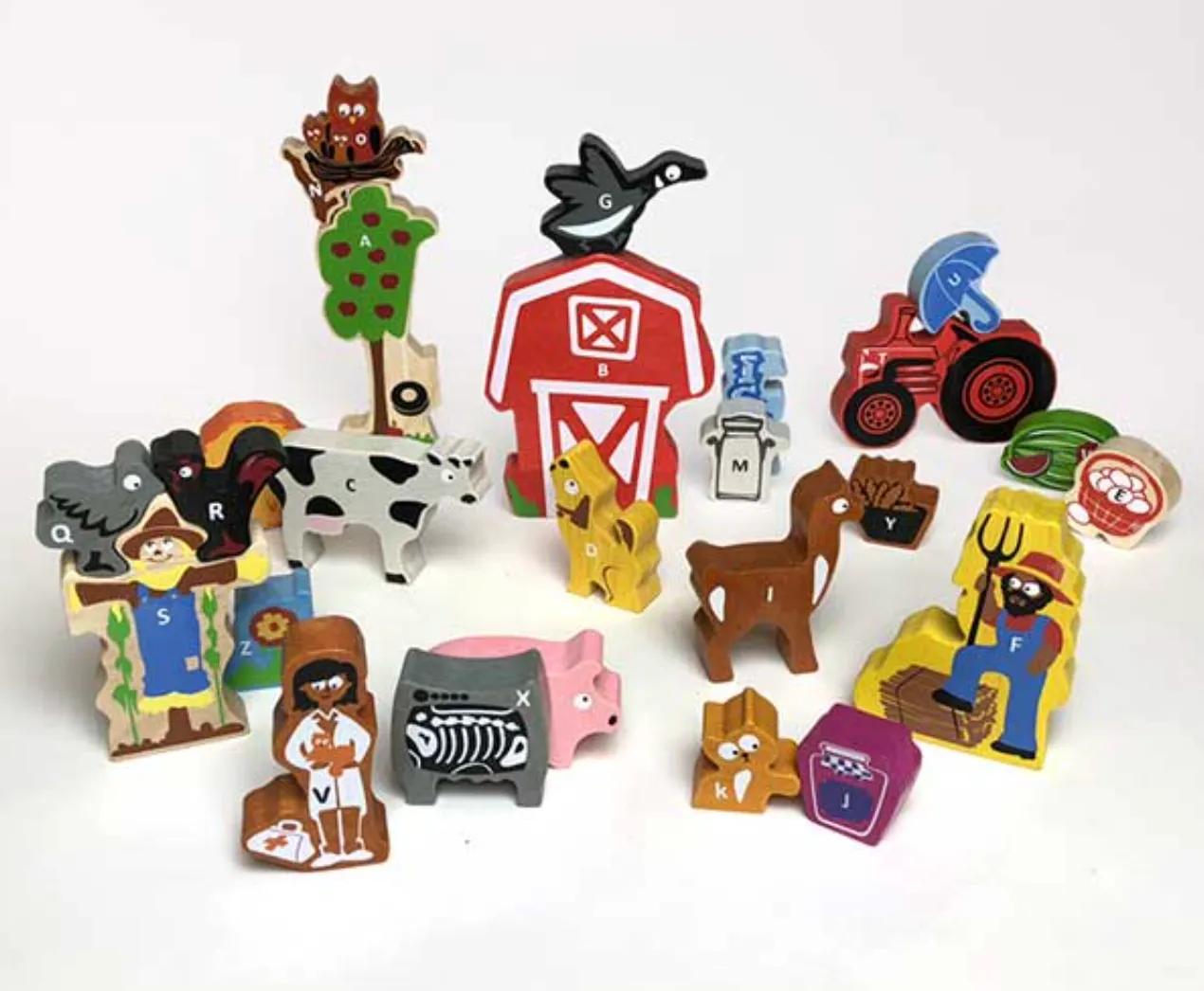 Farm A to Z Puzzle & Playset