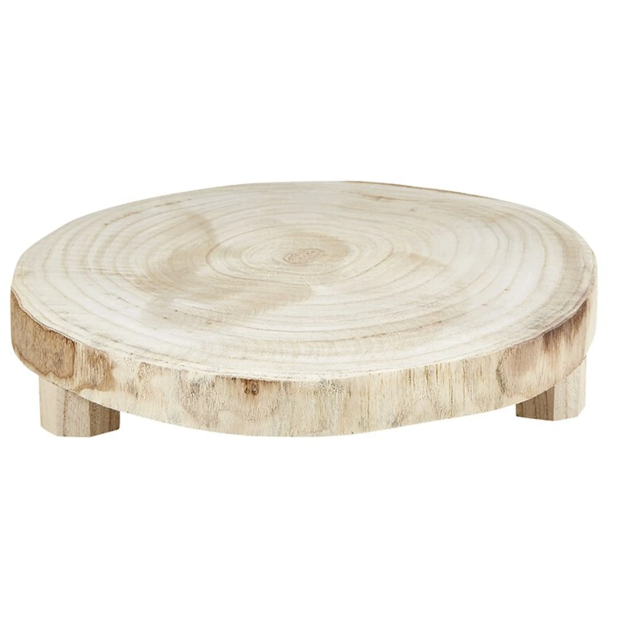 Medium Paulownia Wood Riser (Natural)
