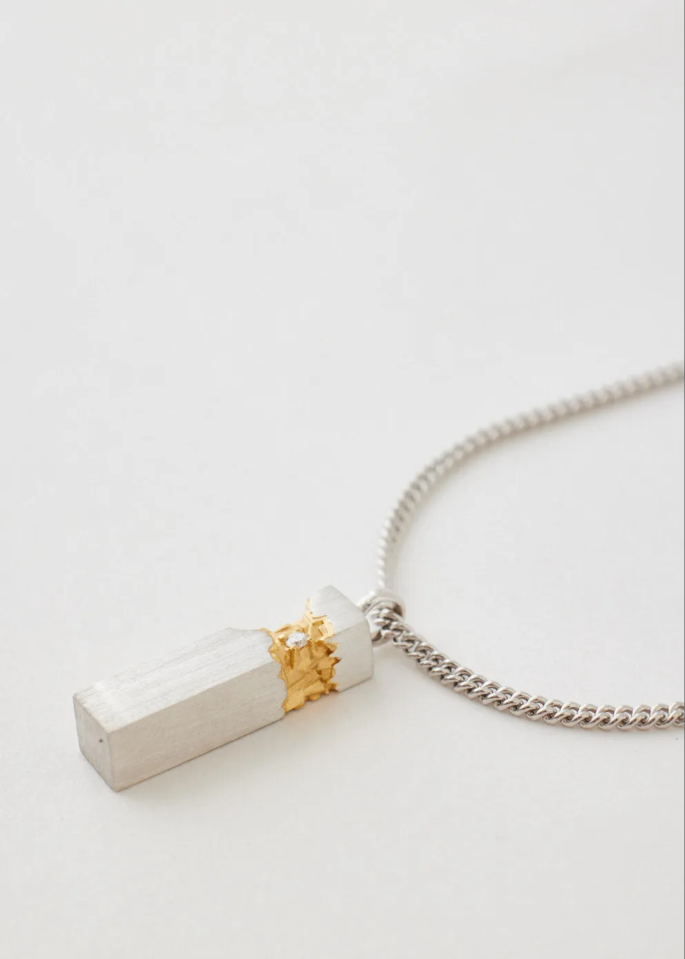 Mined Cube Pendant