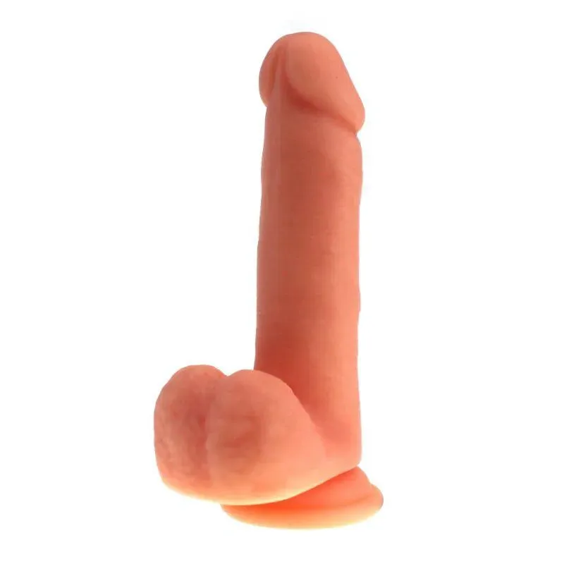 Thick Realistic Cock w Balls Flesh