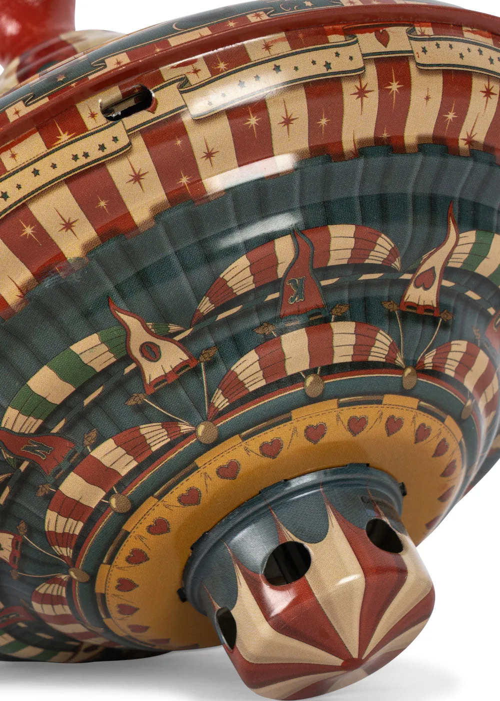 Tin Spinning Top - Multi