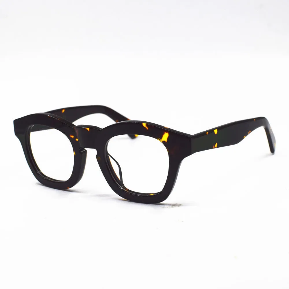 Women's Thick Retro Plate Glasses