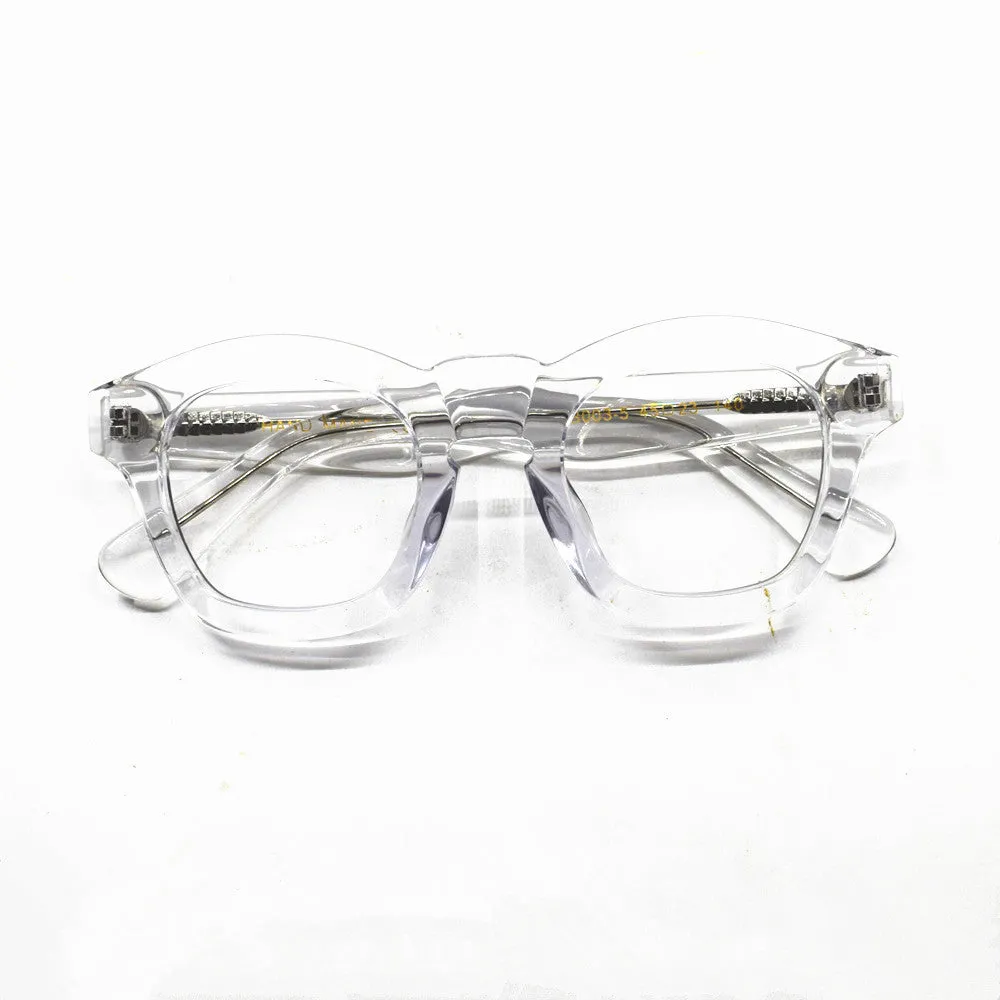 Women's Thick Retro Plate Glasses