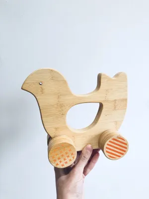 Wood Chicken Toy // 6M 